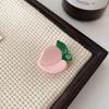 Pinza para el pelo pequeña de fruta linda, mini pinza lateral para flequillo desfilado, pinza para la frente, tamaño pequeño, pinza superior, accesorios para el cabello de fresa y cereza