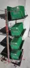 Estante de Material Multicapa, Carrito con Cesta Colgante Desmontable, Carrito Volteador de PCB, Estante Volteador SMT, Carrito para Colocación de Placas de Circuito, Carrito de Almacenamiento