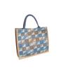 Bolsa de Compras de Malla de Gran Capacidad para Mujer 2025 Nuevo Estilo Coreano de Moda Ins Bolso Tote de Hombro para Estudiante Universitario para Mujer