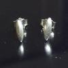 Pendientes de estilo étnico s925 con personalidad, venta al por mayor, pendientes de arroz, sencillos, creativos, de moda, versátiles, accesorios para las orejas
