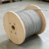 Cable de acero galvanizado, galvanizado, a prueba de óxido, resistente al desgaste, de múltiples hebras trenzadas, para elevación, remolque y atado de invernaderos, disponible en múltiples especificaciones en stock