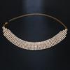Collar de diamantes de imitación de varias filas, estilo europeo y americano, con personalidad, estilo bohemio, brillante y exagerado, collar de joyería muy vendido.