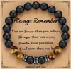 Pulsera de Cuentas de Piedra de Obsidiana y Ojo de Tigre Personalizada para Hombre Transfronteriza Pulsera de Piedra Volcánica Amazon Wholesale