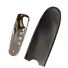 Cepillo para Barba Acero Inoxidable Plegable Peine para Barba Cuchillo Estilizador de Barba Peine Cepillo Doble Cara para Barba Set
