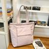 Bolsas Simples de Cor Sólida Bolsa Tote Esportiva Fitness Yoga Estilo Preguiçoso Estudante Aula Comutador Lazer Bolsa de Ombro