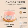 Comedero personalizado para gatos con diseño de oso de dibujos animados, cuenco cerámico grande para mascotas con base de madera, cuenco cerámico antideslizante y antiderrame para gatos