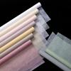 Material de papel de envolver flores papel de forro de algodón nube ramo papel de algodón rollo de papel de envolver flores hoja en stock venta al por mayor