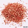 Chips de vidro irregulares imitando minerais em 30 cores para decoração criativa de nail art DIY, porta-canetas, porta-retratos e materiais de preenchimento para pintura
