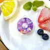 Mini Botella de Arena con Forma de Corazón Llavero Líquido Polvo de Amor Colgante Disco Duro Pequeño Colgante Accesorios de Inyección de Aceite de PVC