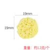 Acessórios de Resina para Macarrão Instantâneo Patch para Capa de Celular DIY Ímã de Geladeira Material para Broche Adereços para Casa de Brincar Mini Brinquedos de Comida