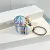 Múltiples Colgantes de Llavero de Animales Realistas Impresos en 3D, Figuras Modelo Articuladas Móviles de Oso y Zorro