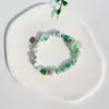 Pulsera de Cerámica Jingdezhen Nueva Pulsera de Cerámica Estilo Chino Joyería Hecha a Mano Cuerda Estilo Tíbet Puesto de Pulseras Jingdezhen