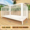 Gaiola para animais de estimação, gaiola para cachorro, gaiola para galinha, gaiola para cachorro de tamanho grande, médio e pequeno para uso doméstico e externo, gaiola de tamanho grande especificamente para criação de galinhas, cercado, rede de isolamento