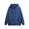 E-commerce Transfronteiriço Europeu e Americano Moletom com Capuz Americano Retrô com Plus Veludo Masculino Japonês Simples Outono e Inverno Moletom Solto com Capuz