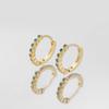 Aretes aretes turquesa aretes estilo nuevo aretes anillo original incrustado aretes turquesa aretes femeninos personalizados