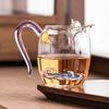 Taza de Feria de Conejo Plateado Ola de Fábrica Sencillo Juego de Té Kung Fu Vidrio de Borosilicato Alto Taza de Feria Nuevo Estilo Chino Divisor de Mar de Té