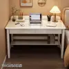Escritorio de Madera Maciza Estilo Chino para Uso Doméstico en el Dormitorio con Cajones, Escritorio de Oficina de Computadora Multifuncional Engrosado, Mueble Escritorio para Estudiantes
