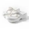 Nuevas Chanclas de Explosiones con Suela Gruesa para Mujer Ropa de Exterior Chanclas de Playa Seaside con Suela Suave de EVA Chanclas Transfronterizas