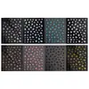 Belleza Completa Transfronteriza Nuevas Pegatinas para Uñas Ins Estrella Multicolor Estrella de Cinco Puntas Láser Pegatinas para Arte de Uñas