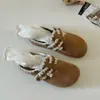 Nuevo Conjunto Versátil de Falda y Zapatillas Otoño 2025, Zapatillas Retro de Punta Cerrada con Plataforma para Mujer que Aumentan la Altura