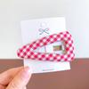 Pinza para el Cabello Triángulo de Lunares de Tela para Mujer 2025 Nuevo Estilo Pinza para el Flequillo para Recoger el Cabello Suelto, Pinza para el Flequillo Moda y Versátil Accesorio para el Cabello