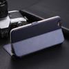 Para Huawei Glory Vivo Funda para Teléfono Móvil Oppo Funda para Teléfono Móvil Samsung Color Sólido Serie One Plus Tapa Abatible Funda de Cuero Pintada