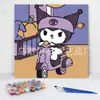 20*20 Pintura al Óleo Digital de Dibujos Animados de Anime Pintura Decorativa DIY para Colorear Hecha a Mano para Niños Stock Listo Pintura al Óleo Digital al por Mayor
