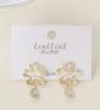 Nuevo Juego de Joyería Serie Geométrica de Amor Collar Aretes Pulsera Diseño de Alta Calidad Joyería Dulce de Lujo Ligero
