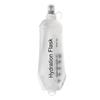 Botella de Agua Suave para Exteriores para Correr, Maratón, Botella de Agua de Silicona para Cross-Country para Hombres y Mujeres, de Mano, Apilable, Botella de Agua para Cinturón