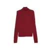 M FIVE 2026 Invierno 30 de septiembre Shisanhang Nuevo Producto Multicolor Apilado Cuello Alto Ajustado Capa Base P6098