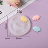 Molde creativo de silicona para dulces con forma de flor, accesorios de decoración para tartas de cumpleaños