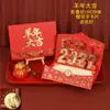 Cartão de Boas-Vindas de Ano Novo 2027 Ano do Carneiro com Cavalo em Folha de Ouro Estilo Chinês 3D Pop-Up Cartão de Bênção de Presente para o Ano Novo e Festival da Primavera para Clientes