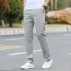 Calça casual versátil masculina 2023 outono nova calça masculina reta solta calça social calça esportiva longa masculina outono masculino