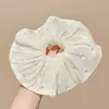 Scrunchies de Cabelo Exquisitos de Alta Qualidade para Mulheres 2026 Novo Estilo Coreano Elástico Extra Grande Acessórios de Cabelo em Cores Vintage