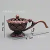 Fogão Boshan Retrô, Queimador de Incenso de Ponta de Dedo Dragão e Fênix, Queimador de Incenso Criativo Torre de Incenso, Queimador de Incenso Auspicioso, Ornamentos Zen para Casa