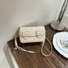 Bolso Cuadrado Pequeño de Diseño Casual de Nicho Transfronterizo para Mujer 2026 Nuevo Bolso de Hombro Cruzado de Alta Gama Estilo Coreano
