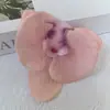 Pinza para el pelo de cabeza de orquídea mariposa simulada Tocado de flor Guirnalda de pared de flores Forma floral Flor artificial Flor artificial para manualidades Cabeza de flor Material