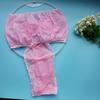 Conjunto de Sutiã e Calcinha Descartáveis de TNT Roupa Íntima Tanga Sauna SPA Salão de Beleza Sutiã com Faixa