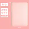Núcleo de Repuesto Personalizado Bolsa con Cremallera de Línea Horizontal Cuaderno de Hojas Sueltas Cuaderno Desmontable de Hojas Sueltas A5 Bloc de Notas Simple para Negocios