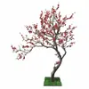 Árvore de Flor de Ameixa Artificial para Entrada de Floricultura, Planta Falsa, Árvore dos Desejos para Hall, Hotel, Shopping Center, Vitrine, Decoração de Paisagismo Interno