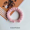 Nuevo anillo de tela de terciopelo de Corea del Sur, anillo para el cabello de terciopelo para intestino grueso, cuerda para el cabello de color dulce, tela de goma de estilo coreano