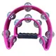 Anillos de Tambor de Flor de Plástico de Doble Capa al por Mayor Instrumentos Musicales de Educación Temprana Orff Plástico Soportes de Enseñanza de Educación Temprana Campanas de Mano de Doble Fila Ktv