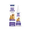Yegbong Gotas para Ojos de Mascotas Gotas Limpiadoras Suaves para Ojos de Perros y Gatos Cuidado Universal y Gotas para Ojos de Vitalidad