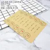 Etiqueta Adhesiva Larga Xue Mei Niang Etiqueta Selladora Puff de Yema de Huevo Pastel Puff Hilo de Carne Etiqueta de Horneado Xiaobei