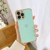 Amazon Coração Galvanizado Adequado para iPhone13 Apple 12promax Capa de Celular 11 Capa Protetora XR Transfronteiriça 8p