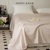 Lençol de Cama de Algodão de Fibra Longa de Xinjiang de Alta Qualidade, Peça Única, Algodão Puro, Fio 100, 100% Algodão, Cama de Solteiro/Casal, Cetim, Capa de Edredom Espessa, Conjunto de Três Peças