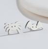 Aretes de Murciélago de Halloween Acero Inoxidable Animal Pequeño Aretes Simples para Mujeres Ins Navidad Retro Mini Aretes al Por Mayor