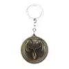 Periféricos de Anime Transfronterizos Juego de Tronos 9 Insignias de las Casas Principales Metal Llavero de Coche Colgante Accesorios Dropshipping