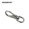 Acero inoxidable 304 316 gancho universal cadena llavero gancho de resorte anillo giratorio hebilla de perro hebilla universal