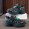 Nuevos zapatos deportivos de primavera y otoño para niños, zapatos tipo dad de malla simple, zapatos infantiles para niñas, zapatos casuales de suela blanda, modernos